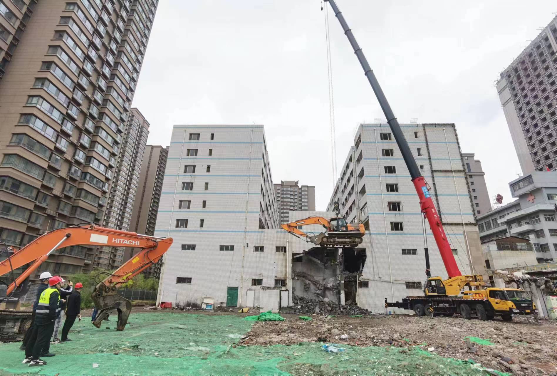 甘肃恒盛501所拆除项目